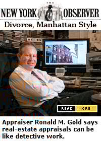 Ron Gold was featured in Divorce, Manhattan Style in the New York Observer